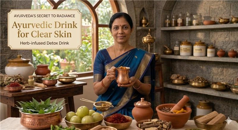 ayurvedic-drink-for-clear-skin