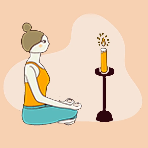 tratak kriya process