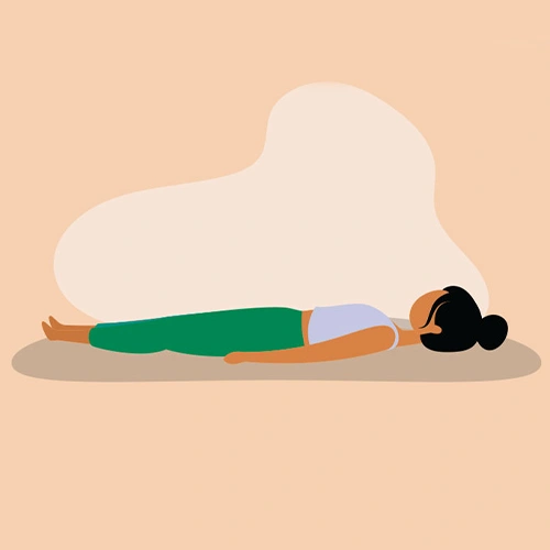 Yoga nidra relaxation process
